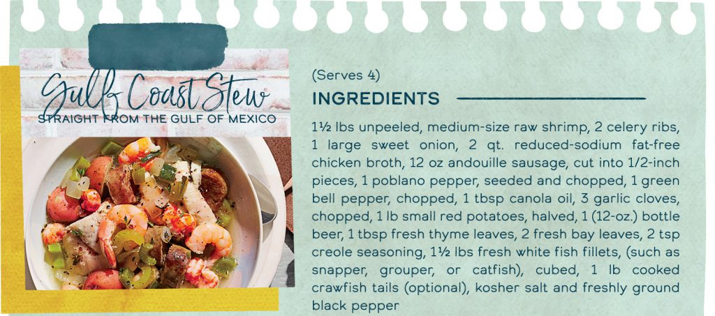 Gulf Coast Stew - Ingredients